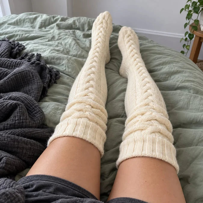 CozyFeet varma och mysiga långstrumpor