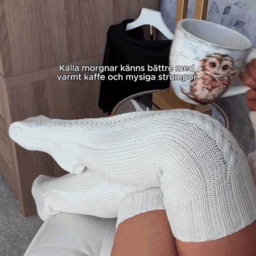 CozyFeet varma och mysiga långstrumpor